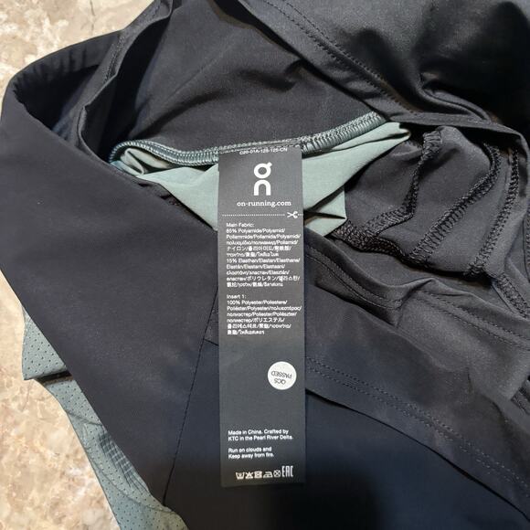 On Cloud Running Shorts Mens Large Green Lightweight Lined Performance Gym - Picture 5 of 10